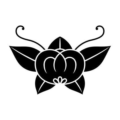 橘胡蝶紋