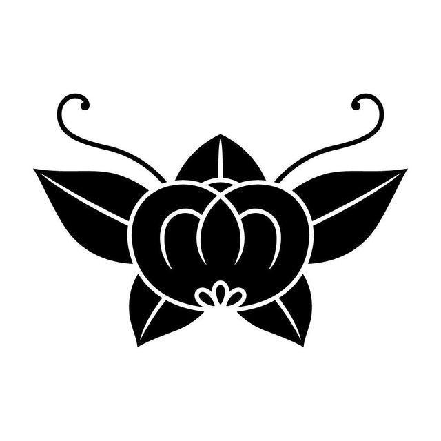 橘胡蝶紋