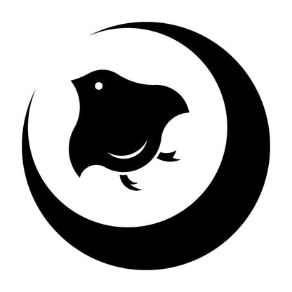 月に千鳥紋