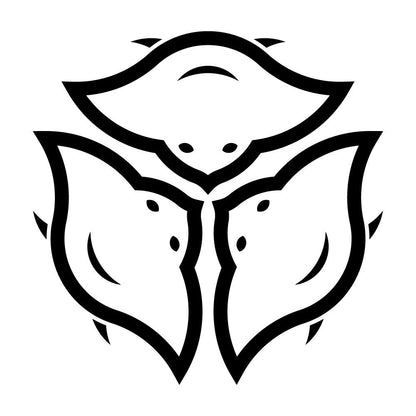 陰三つ千鳥紋