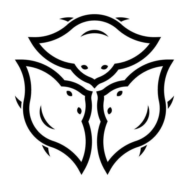 陰三つ千鳥紋