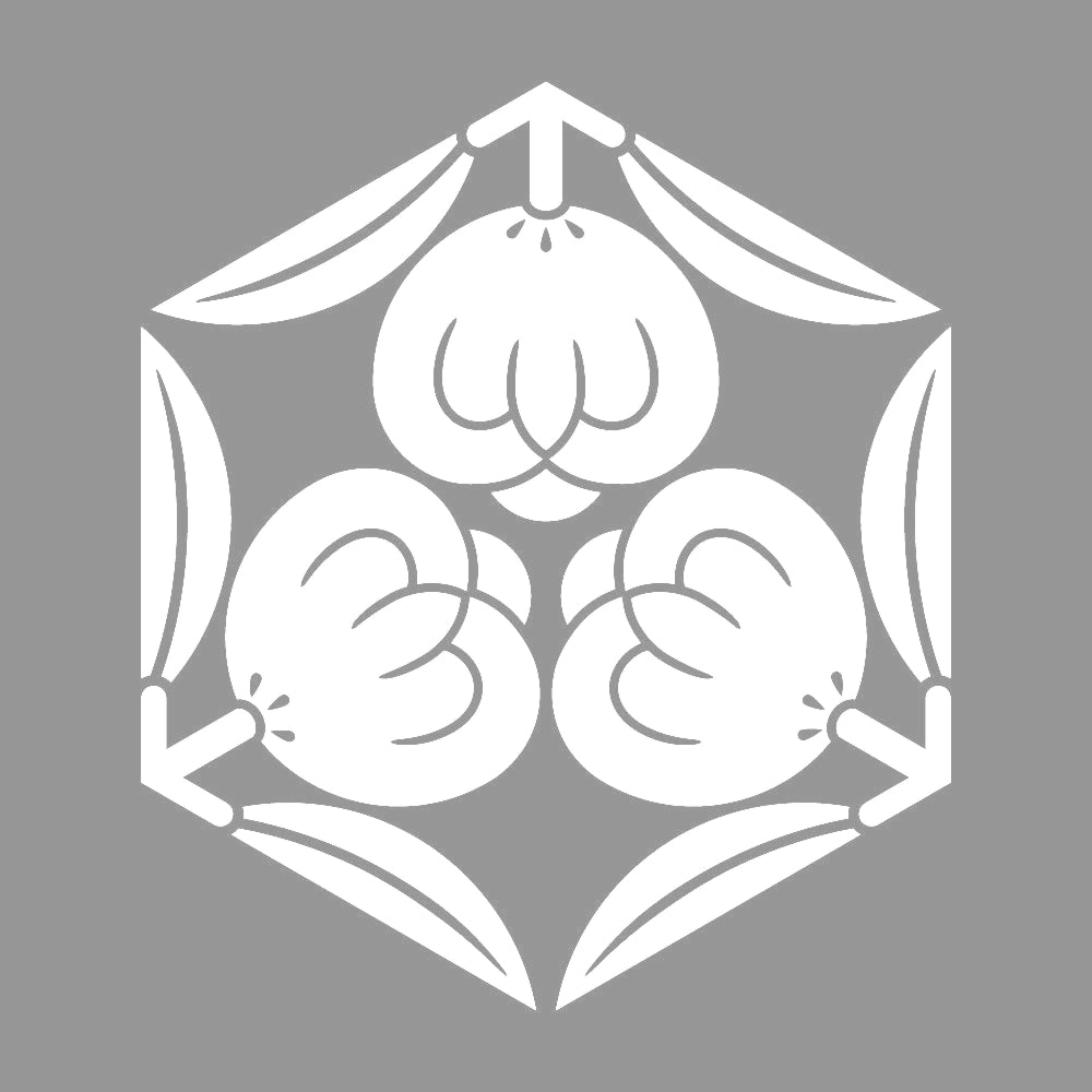 六角三つ茶の実紋 7