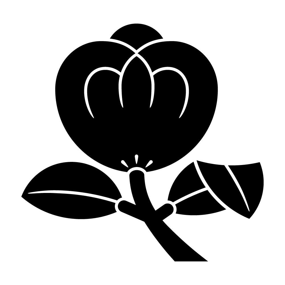 葉折れ茶の実紋