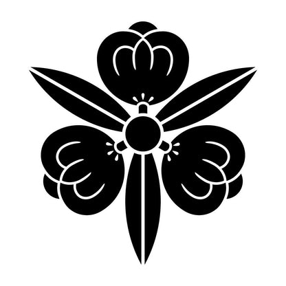 痩せ三つ竜胆茶の実紋