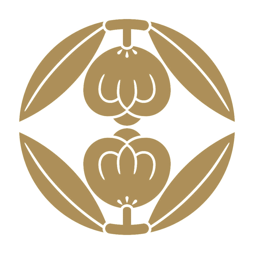 上下向かい茶の実紋 9