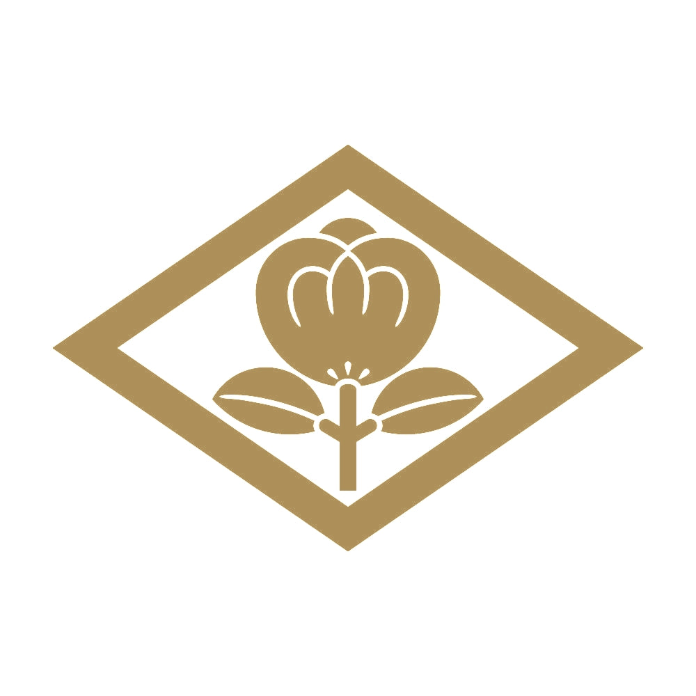 菱に一つ茶の実紋 9