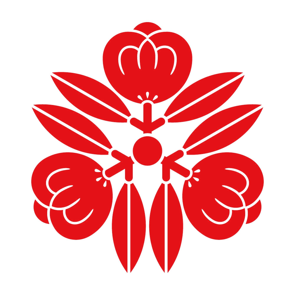 三つ寄せ茶の実紋 8