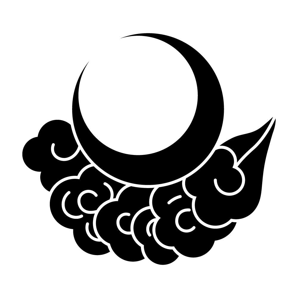 月に雲紋