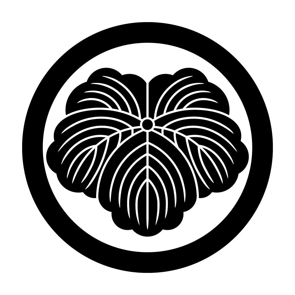 丸に蔦紋