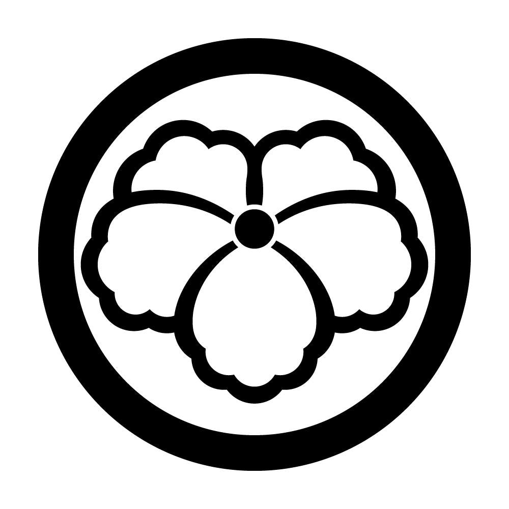 丸に中陰蔦紋