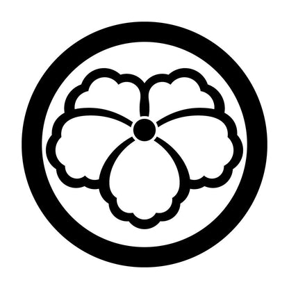 丸に中陰蔦紋