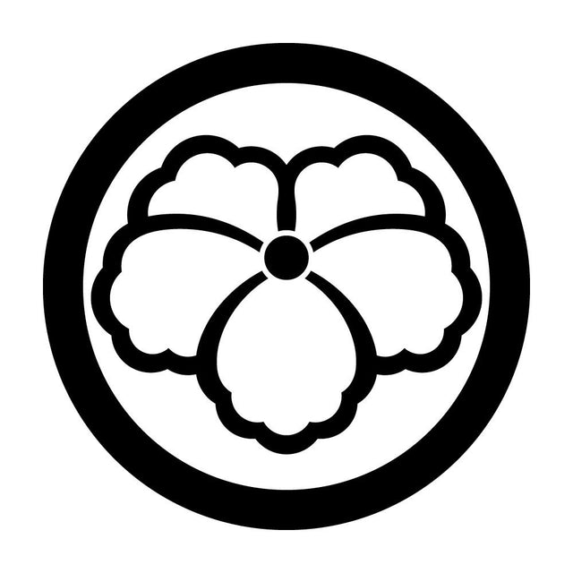 丸に中陰蔦紋