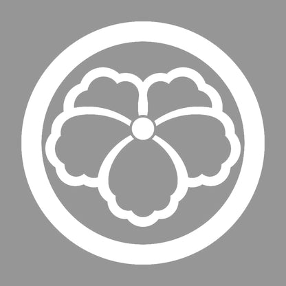 丸に中陰蔦紋 7