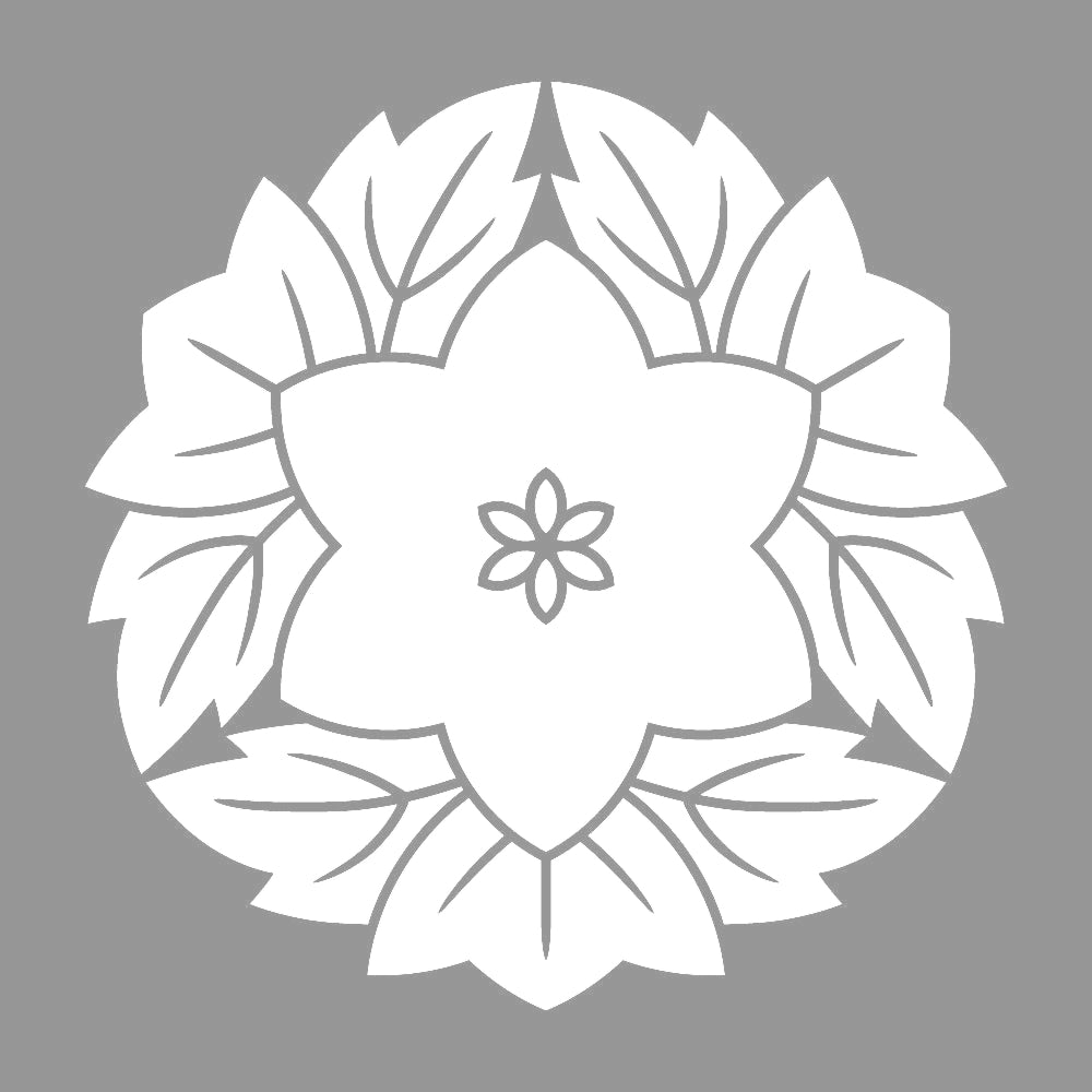 葉敷鉄線紋 7