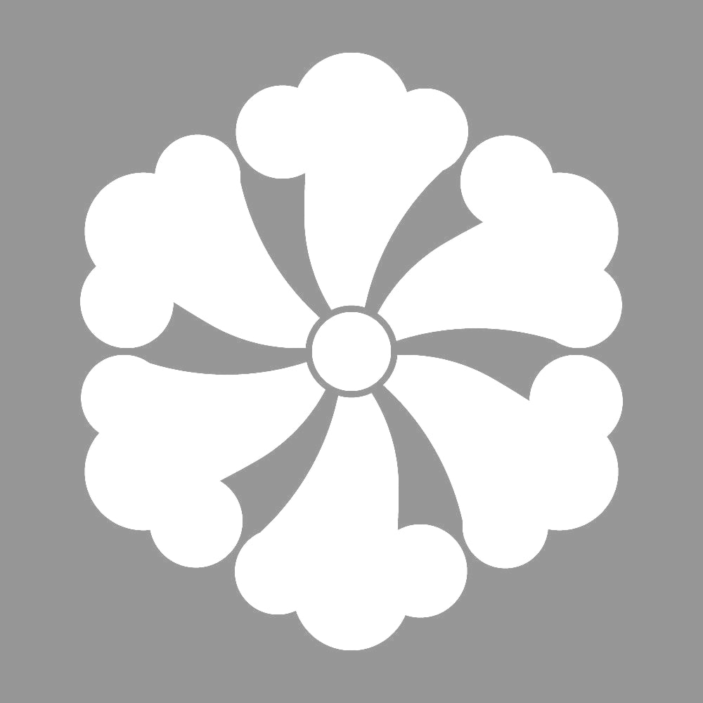 六つ鉄線紋 7