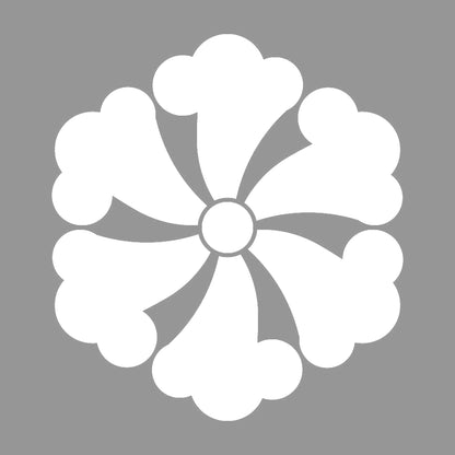 六つ鉄線紋 7
