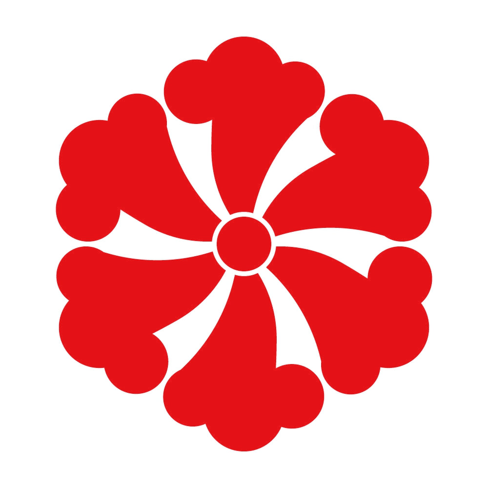 六つ鉄線紋 8