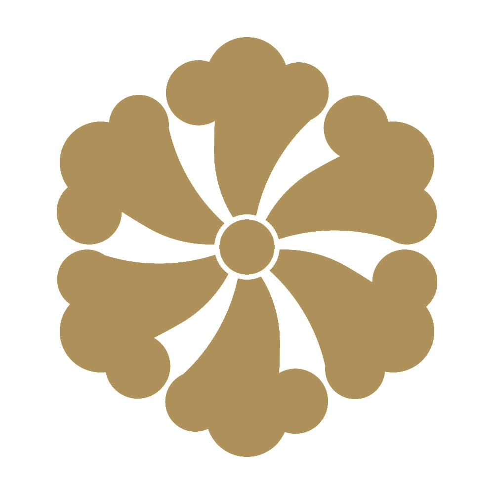 六つ鉄線紋 9