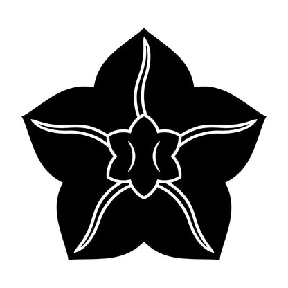 五曜鉄線紋