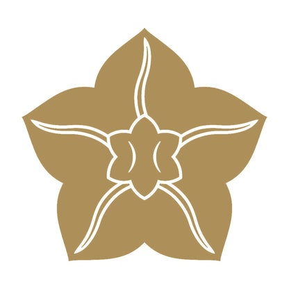 五曜鉄線紋 9