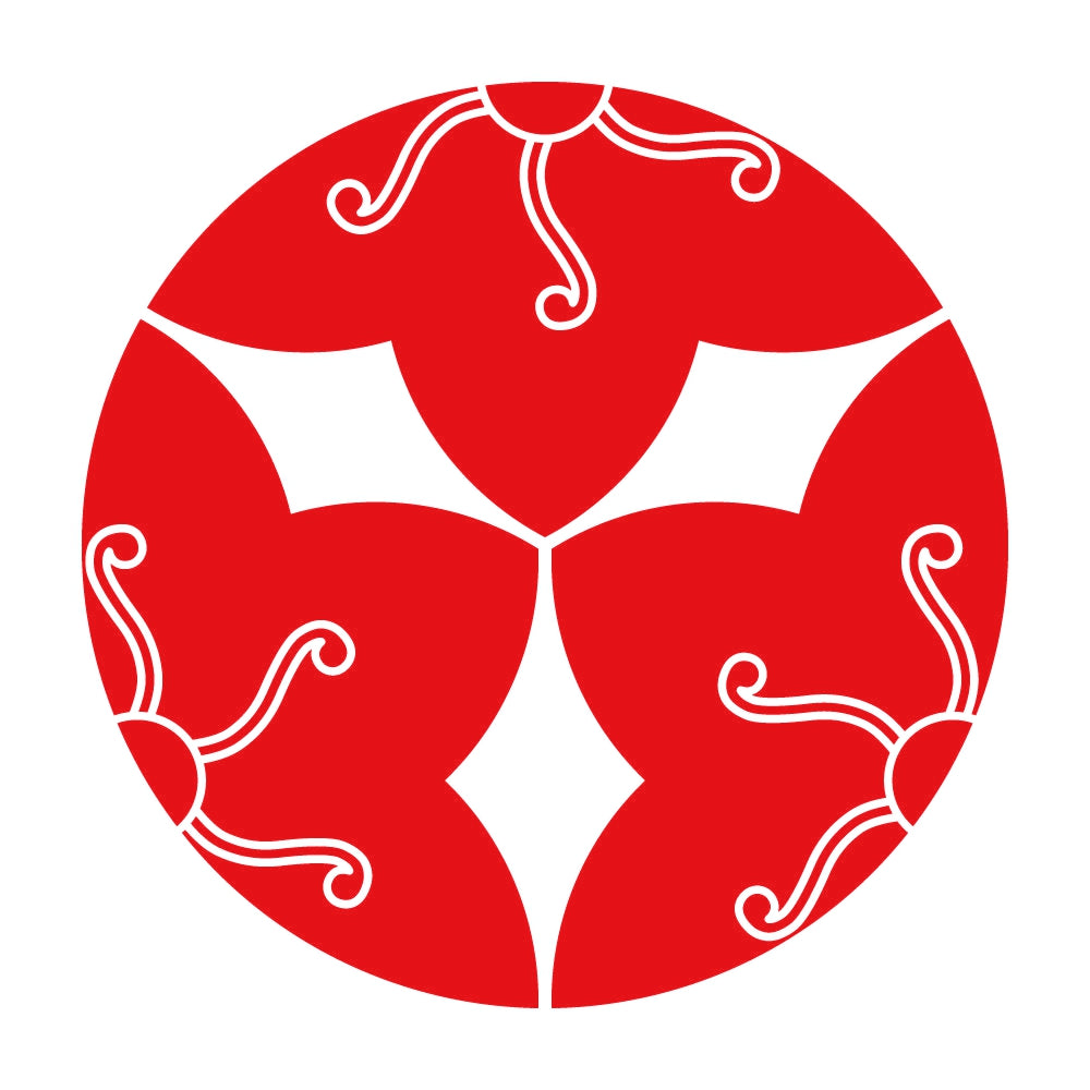 三つ割り鉄線紋 8