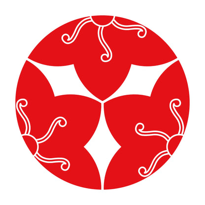三つ割り鉄線紋 8