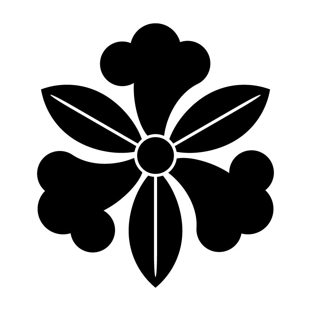 三つ葉鉄線紋