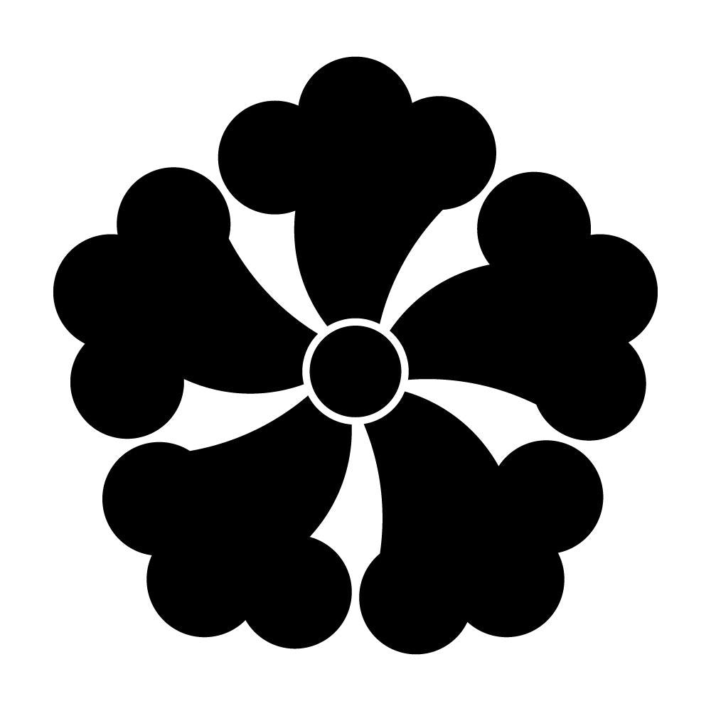 五つ鉄線紋