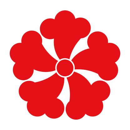 五つ鉄線紋 8