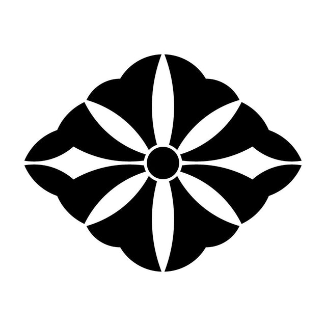 鉄線崩し菱紋