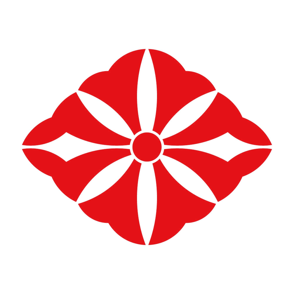 鉄線崩し菱紋 8