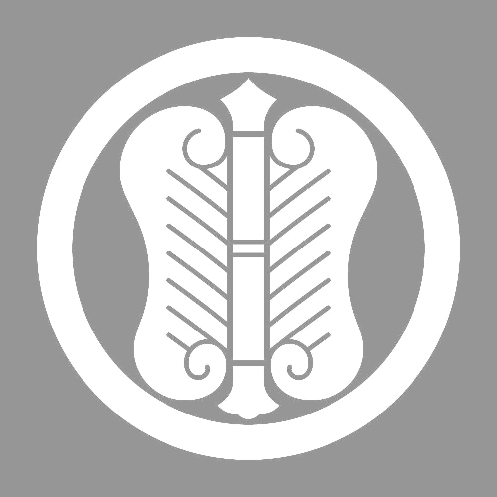 丸に軍配団扇紋 7