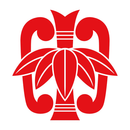 団扇笹紋 8