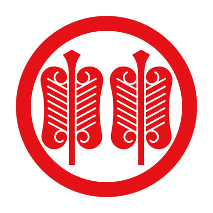丸に並び唐団扇紋 8