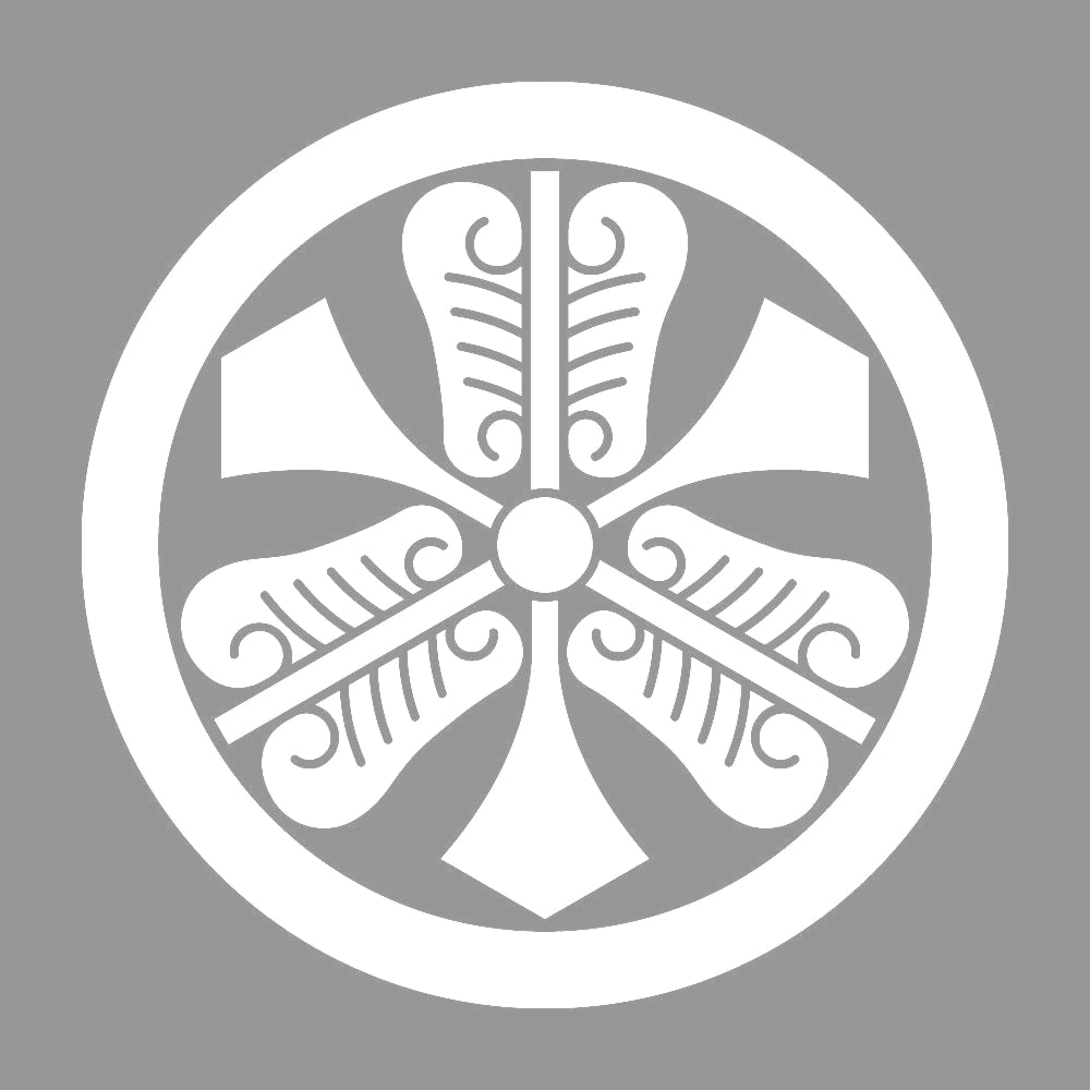 丸に剣三つ唐団扇紋 7