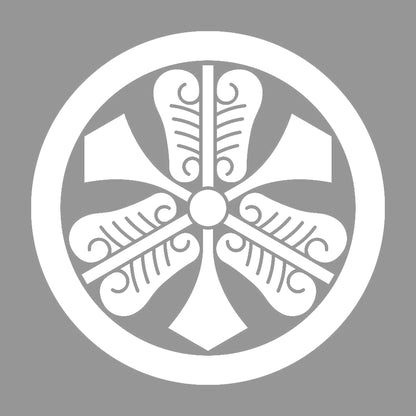 丸に剣三つ唐団扇紋 7