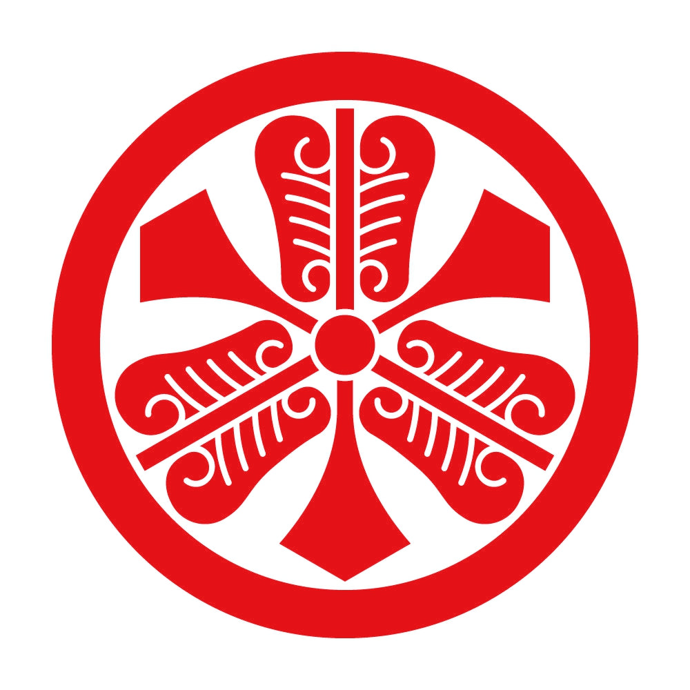 丸に剣三つ唐団扇紋 8
