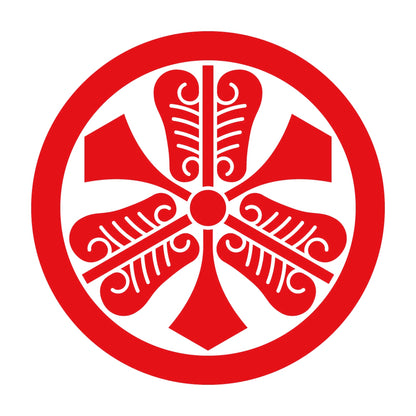 丸に剣三つ唐団扇紋 8