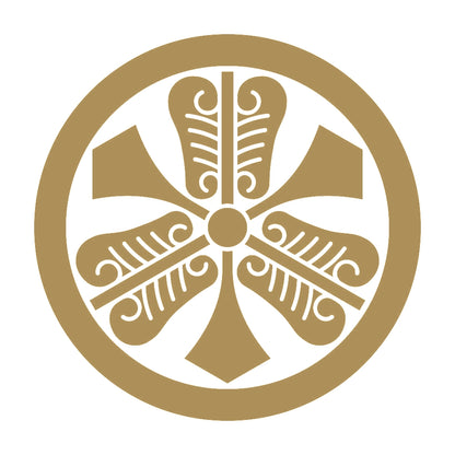 丸に剣三つ唐団扇紋 9