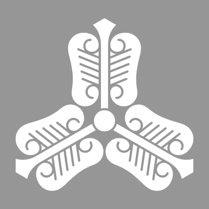 三つ割り団扇紋 7
