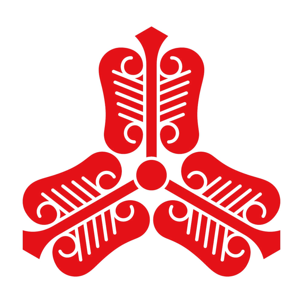 三つ割り団扇紋 8