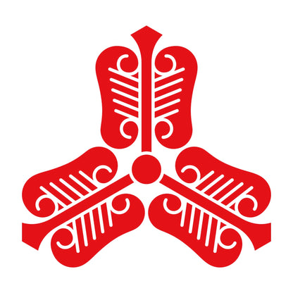 三つ割り団扇紋 8