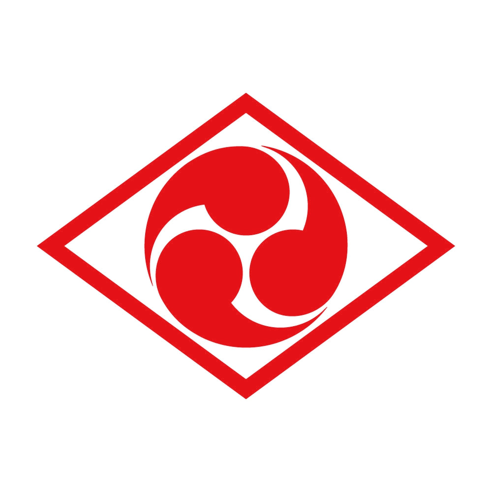 菱に三つ巴紋 8