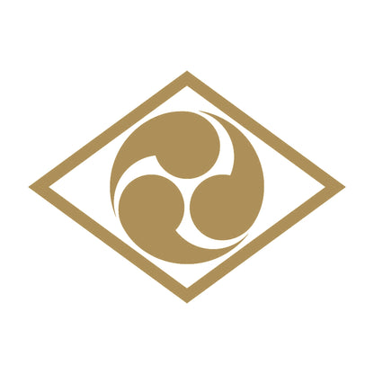 菱に三つ巴紋 9