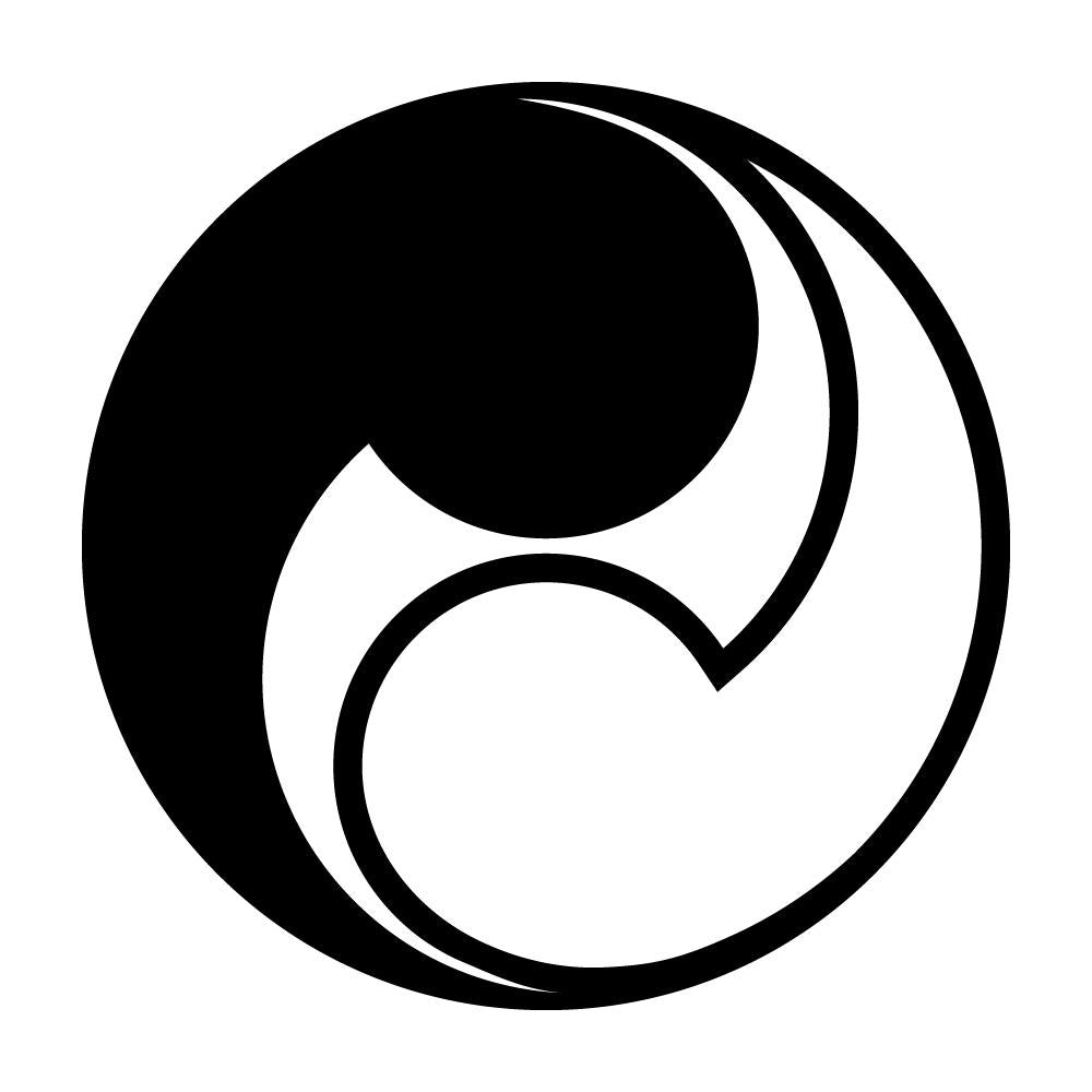 陰陽二つ巴紋