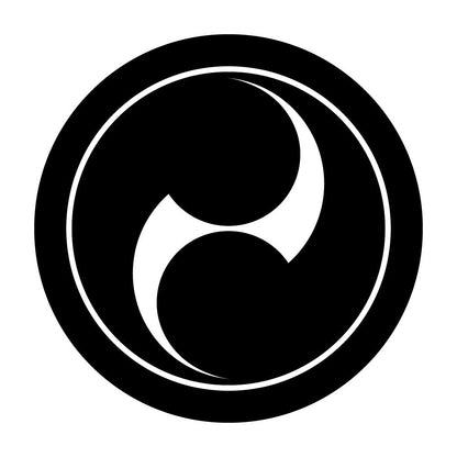 丸に左二つ巴紋