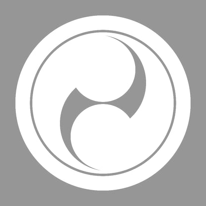 丸に左二つ巴紋 7