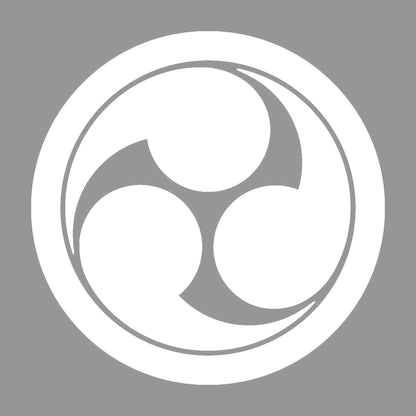 丸に左三つ巴紋 7