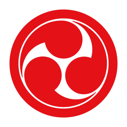 丸に左三つ巴紋 8