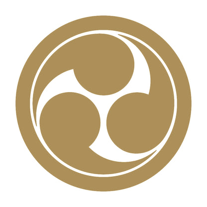 丸に左三つ巴紋 9